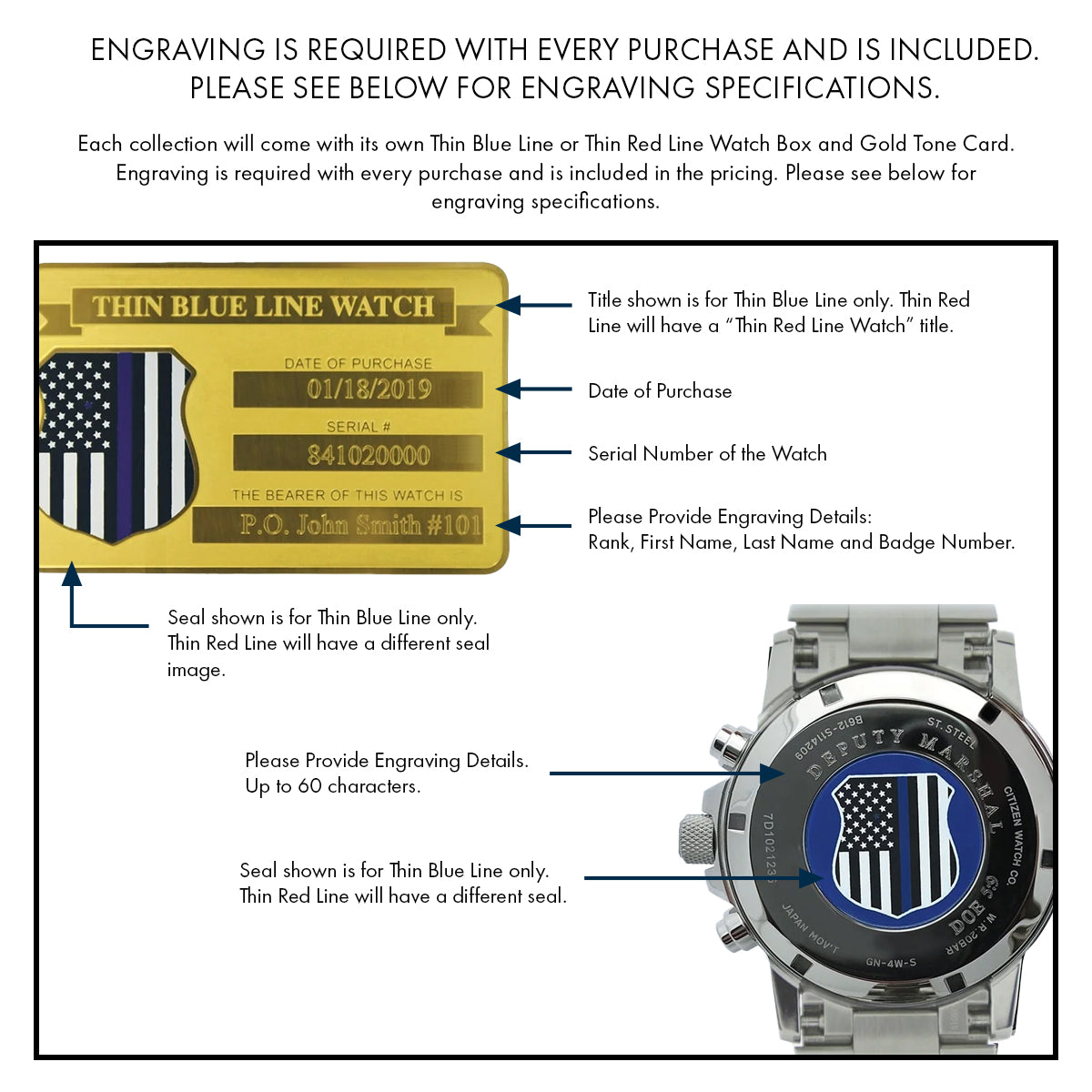 Citizen First Responder Chronograph Mens Watch with Black and Blue Dial and Stainless Steel Bracelet (eco-drive movement)