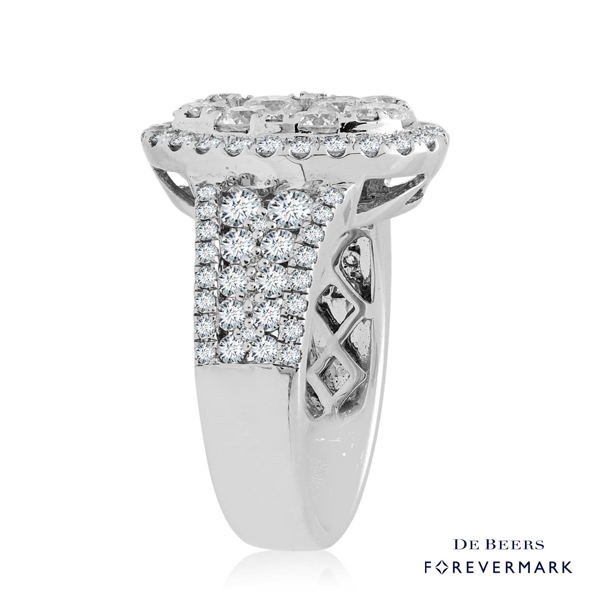 Forevermark Diamond Engagement Ring in 18kt White Gold (2 1/5ct tw)