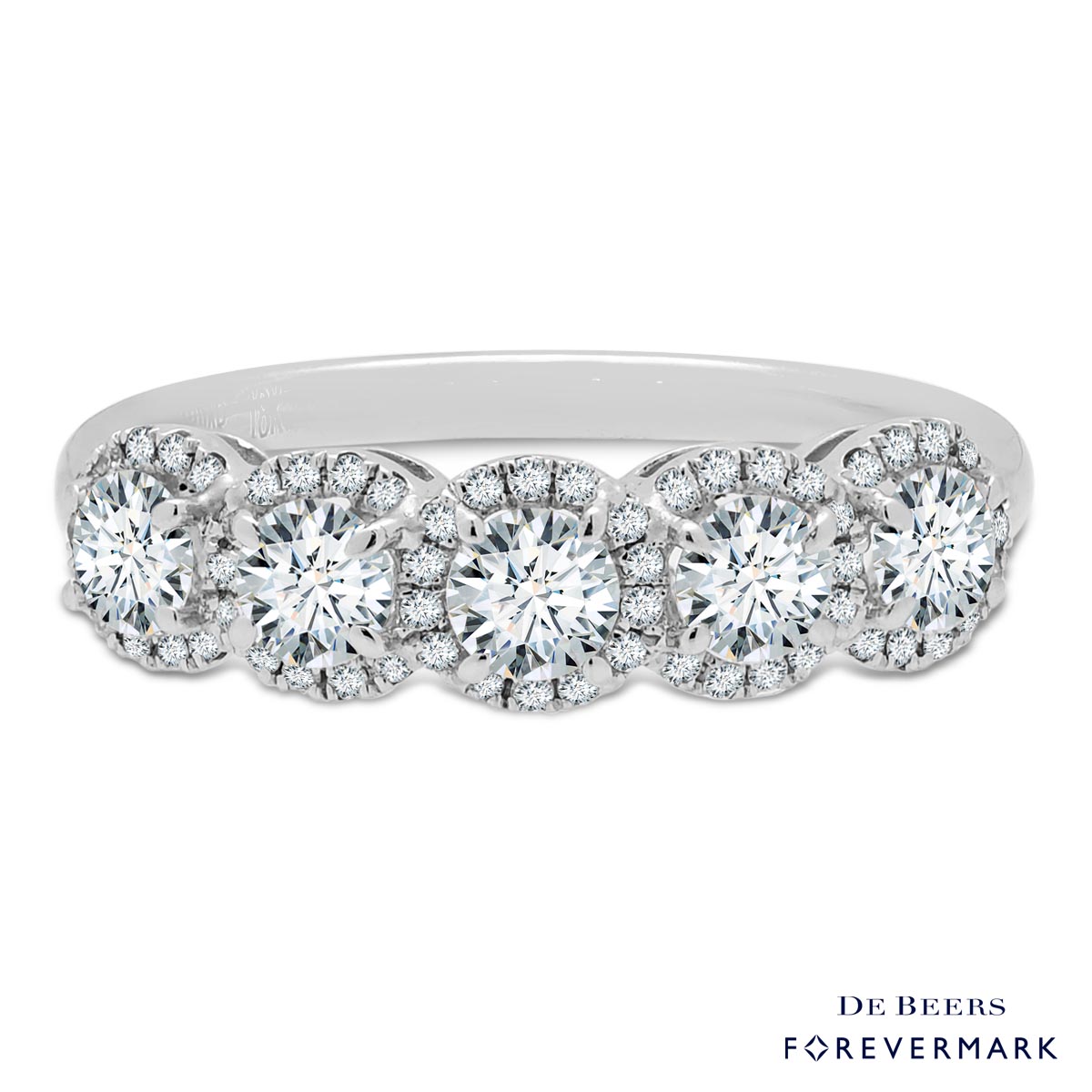 Forevermark Center of My Universe Diamond Band in 18kt White Gold (7/8ct tw)