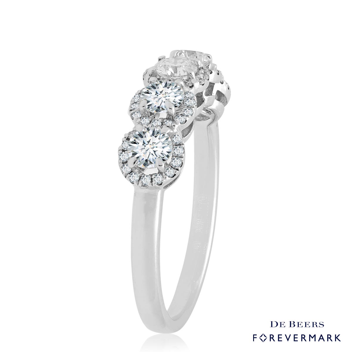 Forevermark Center of My Universe Diamond Band in 18kt White Gold (7/8ct tw)
