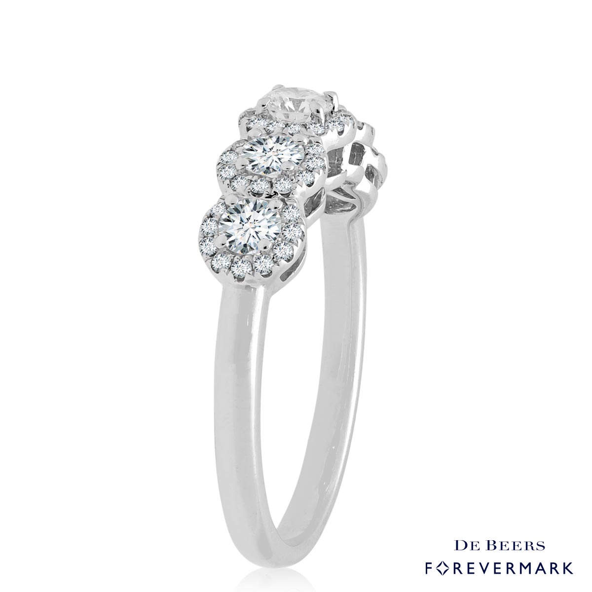 Forevermark Center of My Universe Diamond Band in 18kt White Gold (3/4ct tw)