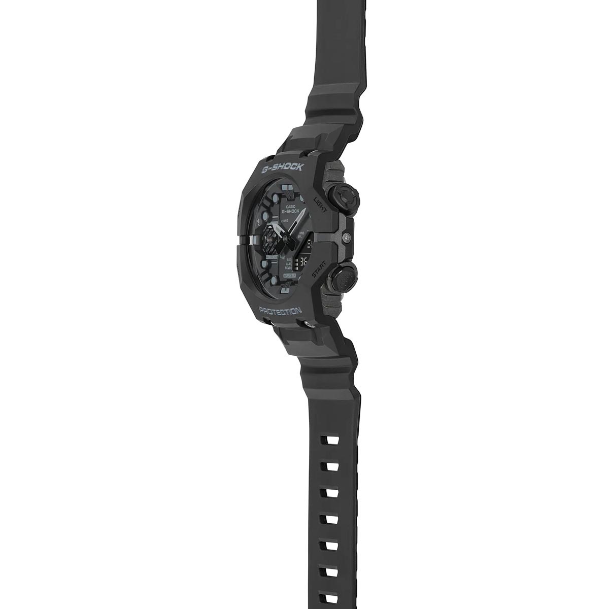 G Shock Mens Watch with Black Dial and Black Resin Strap (solar movement)