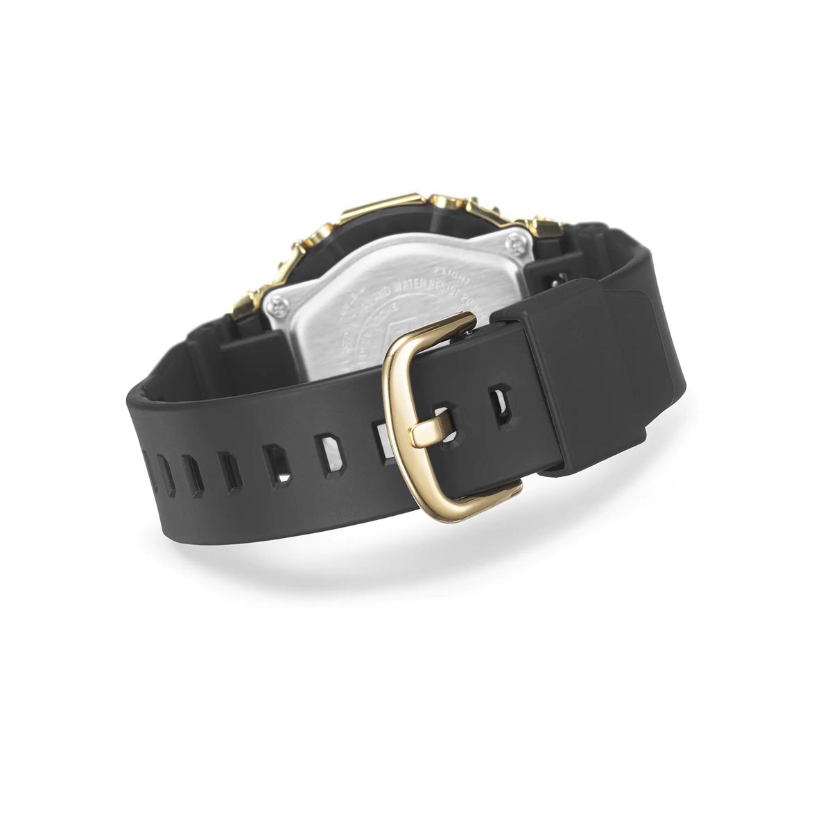 G Shock Womens Watch with Black Dial and Black Resin Strap (quartz movement)