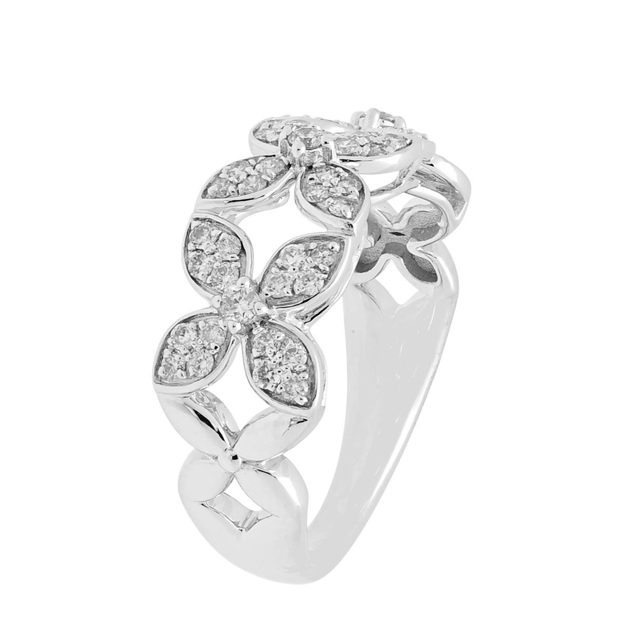 Diamond Fashion Ring in 14kt White Gold (1/2ct tw)