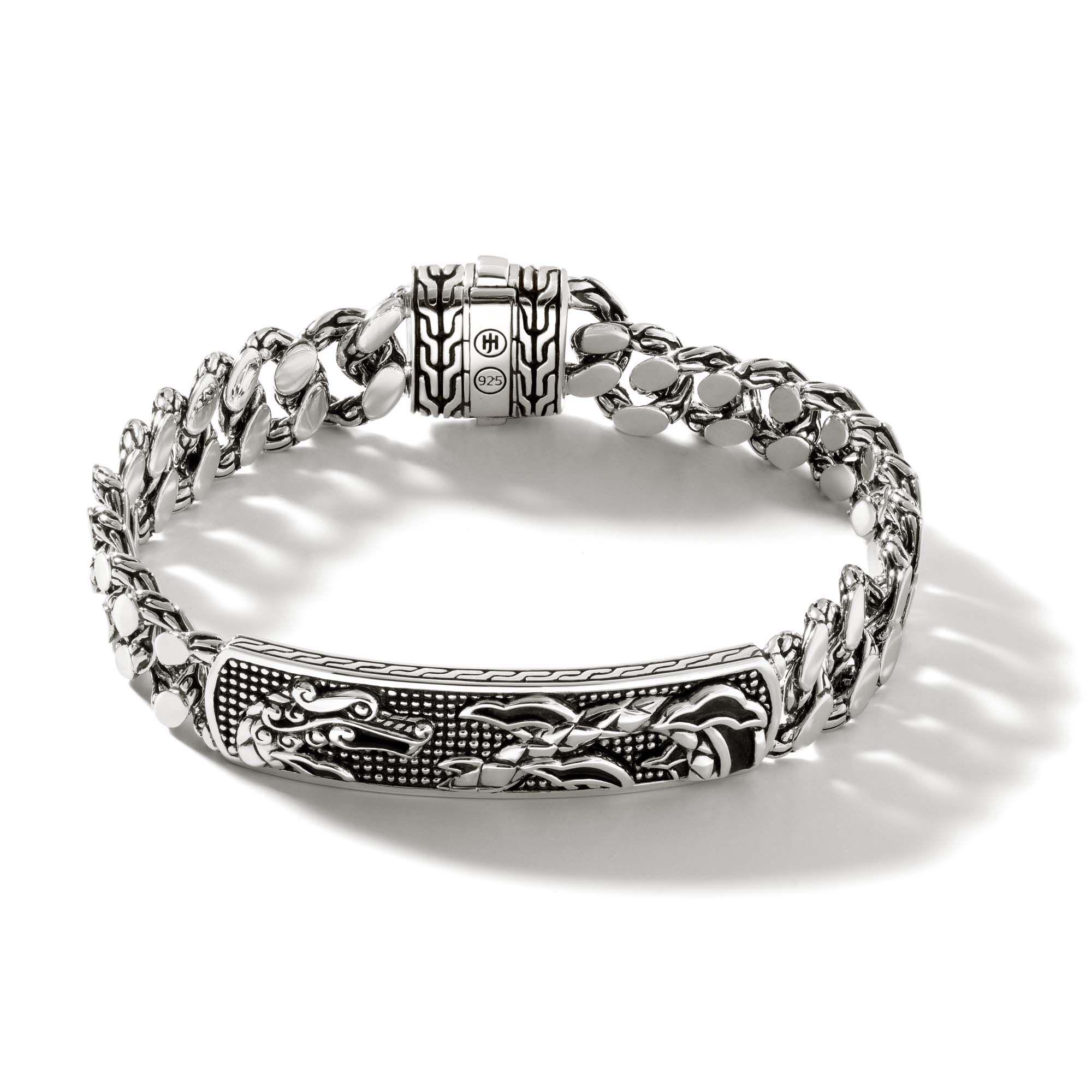 John Hardy Naga Curb Link Bracelet in Sterling Silver