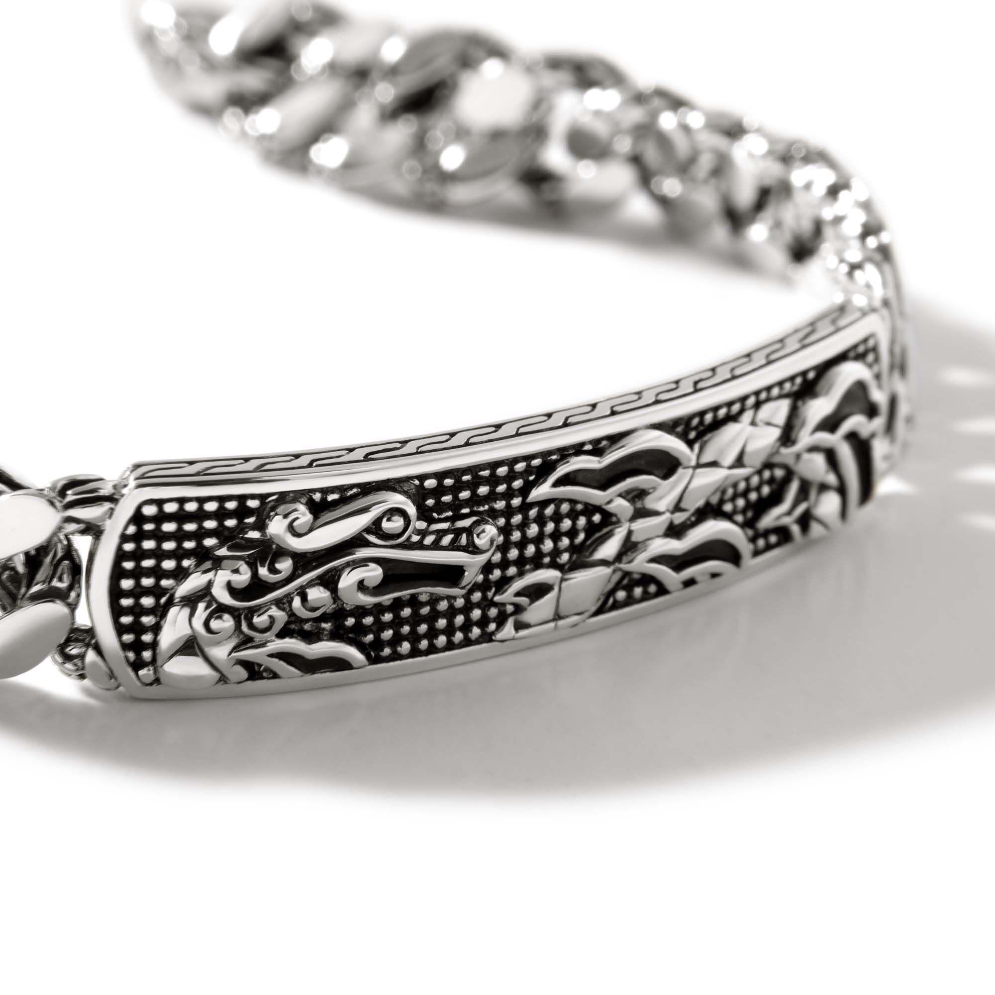 John Hardy Naga Curb Link Bracelet in Sterling Silver