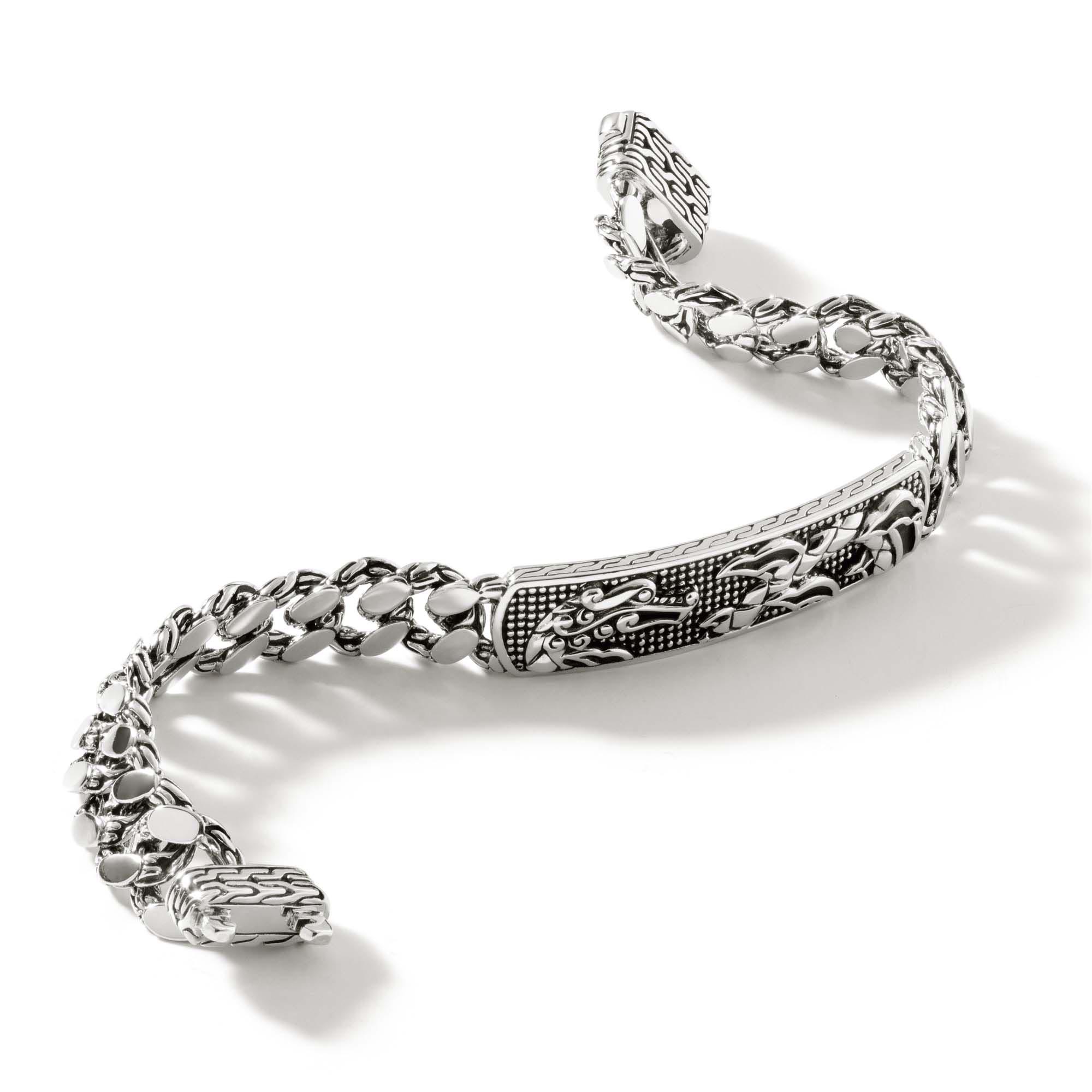 John Hardy Naga Curb Link Bracelet in Sterling Silver