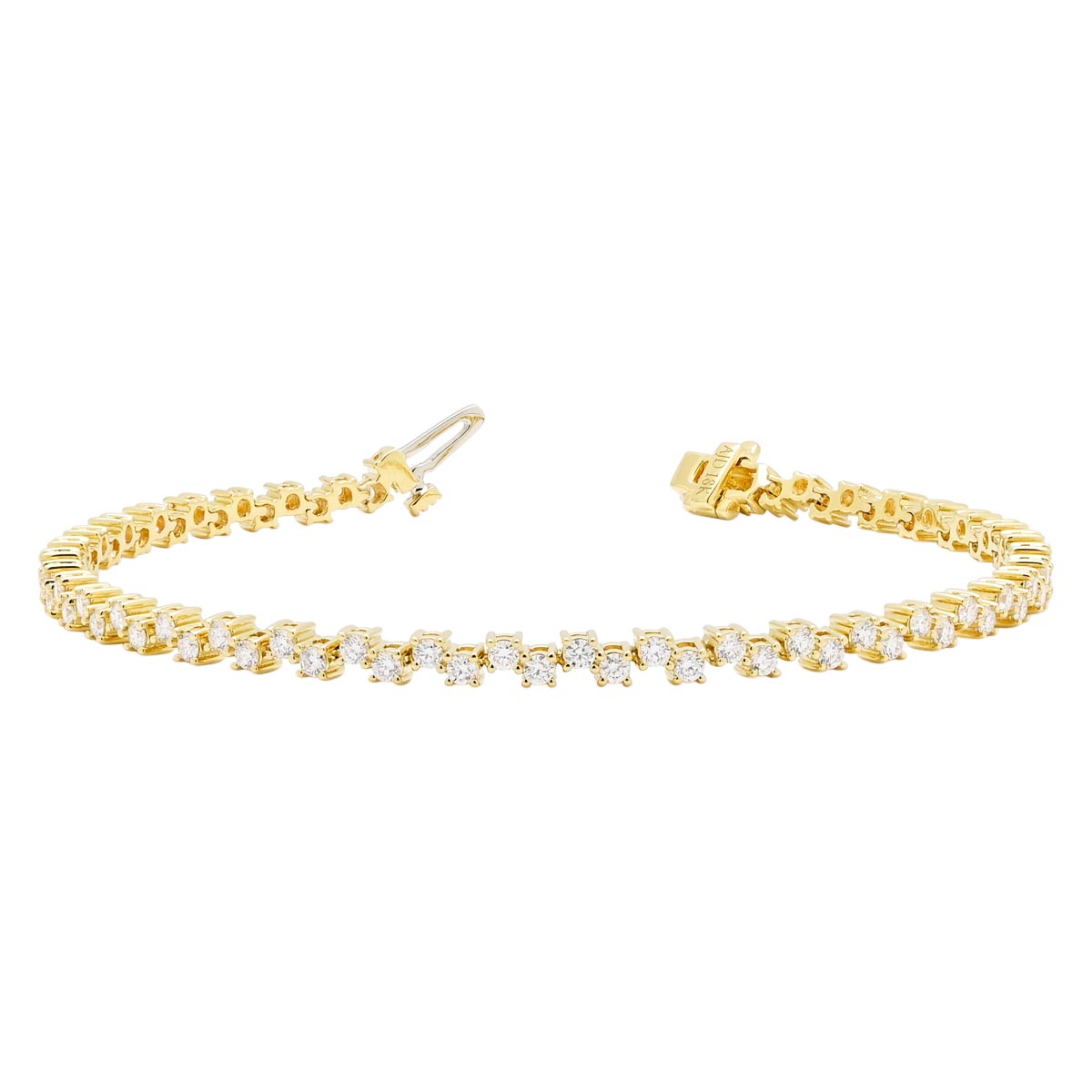 Diamond Tennis Bracelet in 18kt Yellow Gold (2 1/5ct tw)