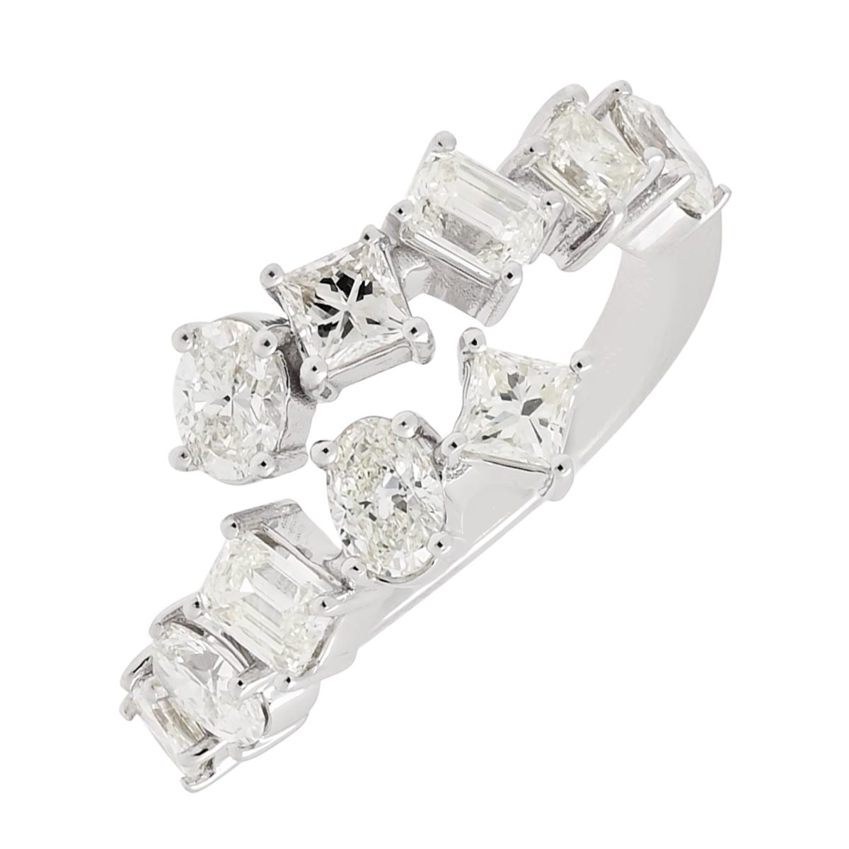 Diamond Ring in 14kt White Gold (2ct tw)