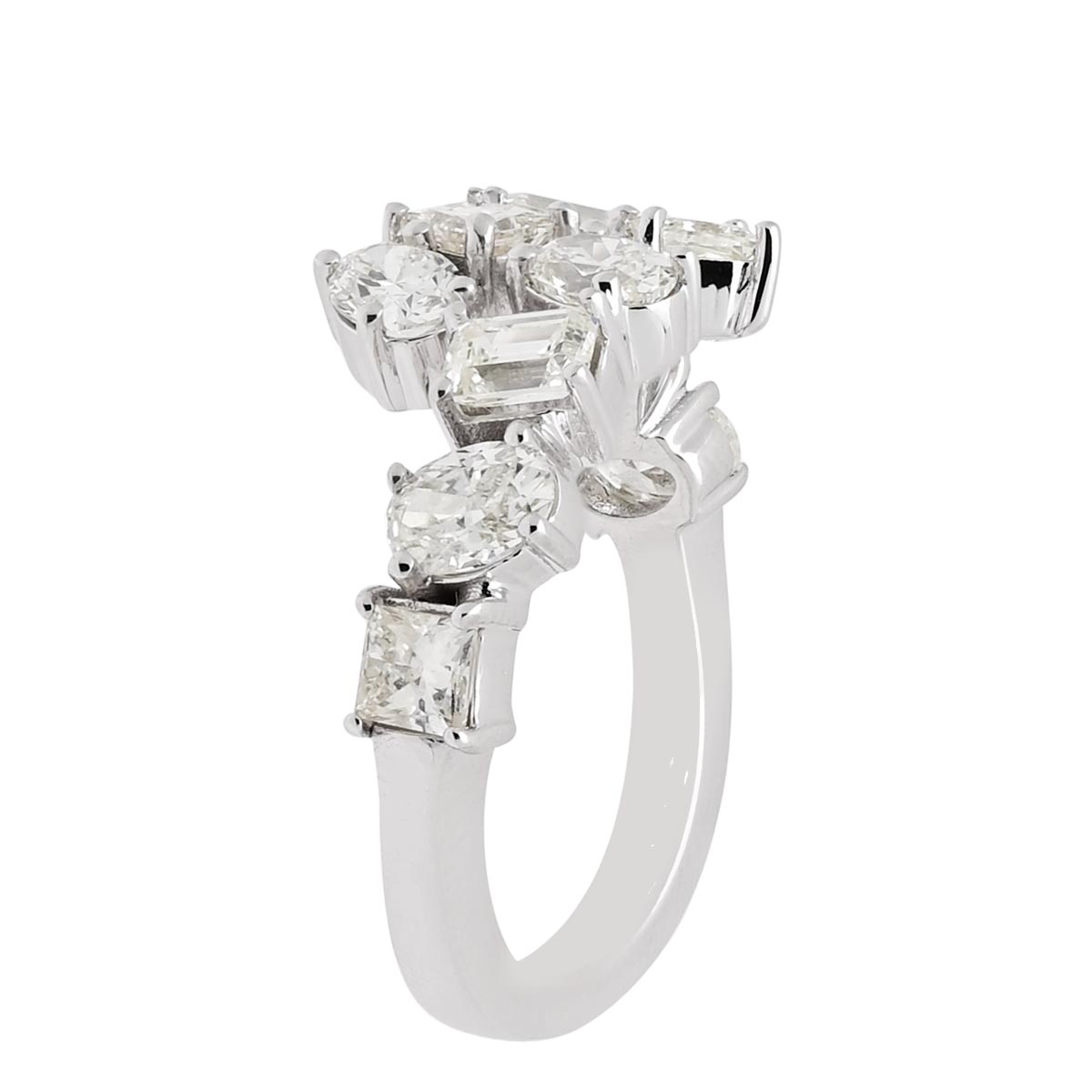 Diamond Ring in 14kt White Gold (2ct tw)