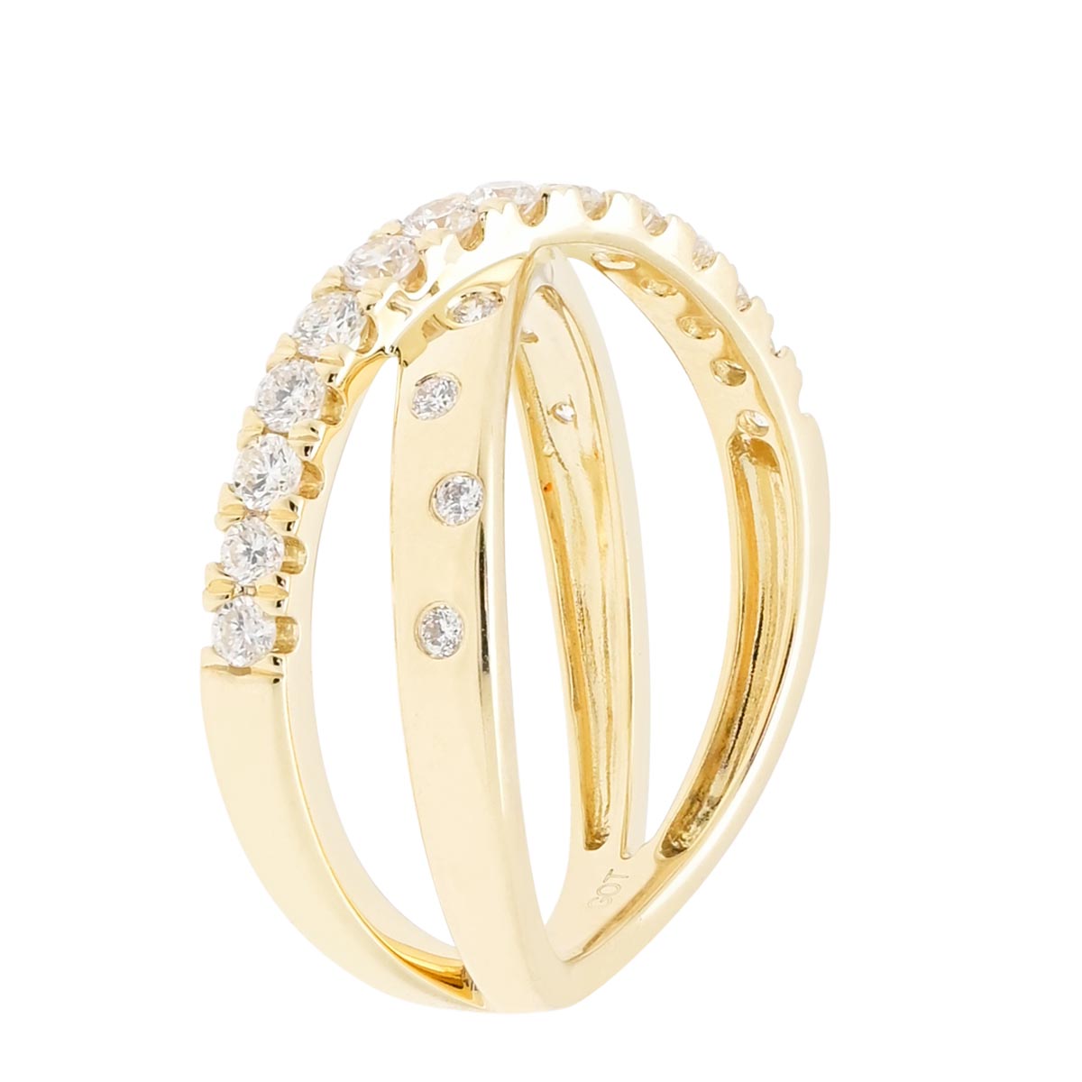 Diamond Fashion Ring in 14kt Yellow Gold (1/2ct tw)