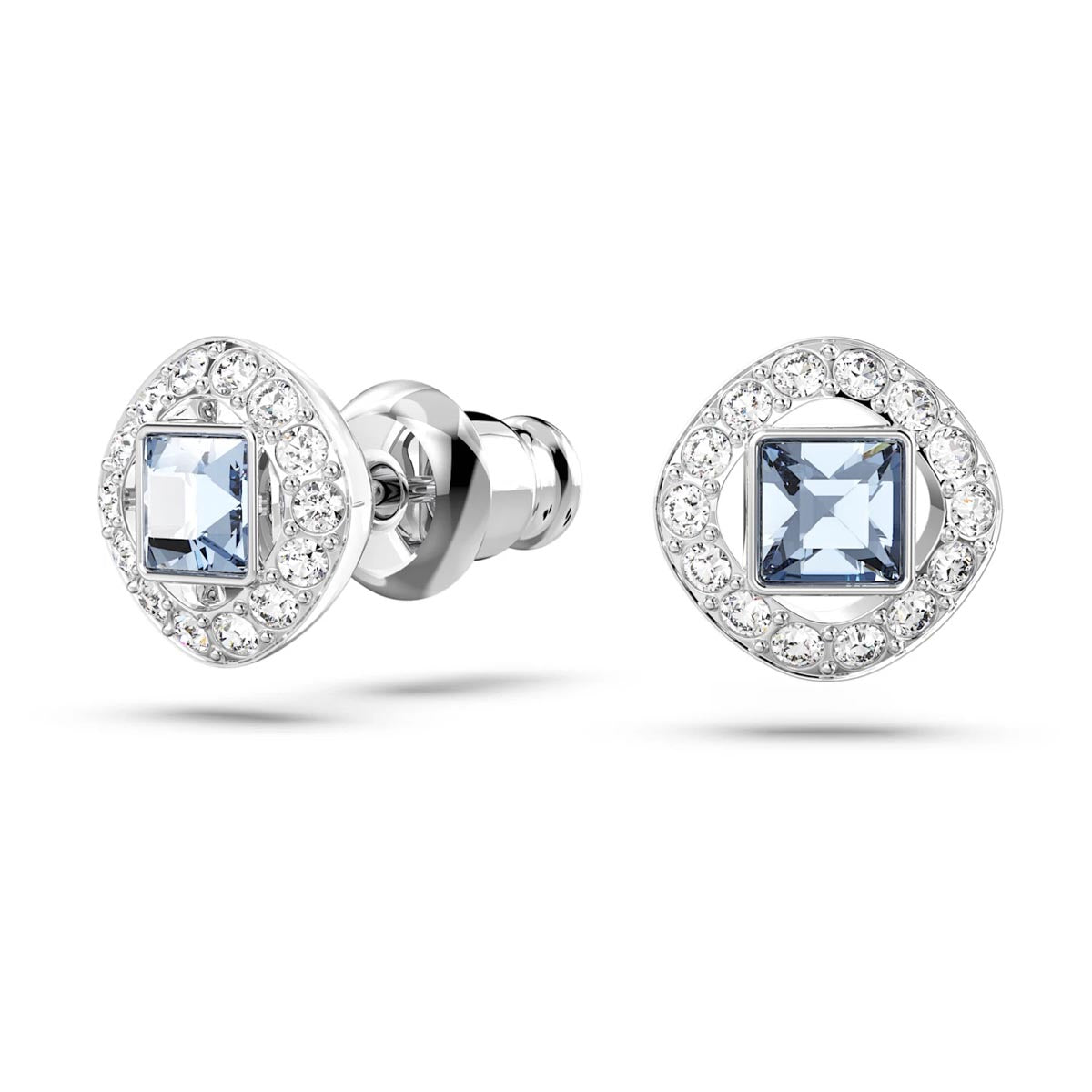 Swarovski Crystal Blue Angelic Stud Earrings