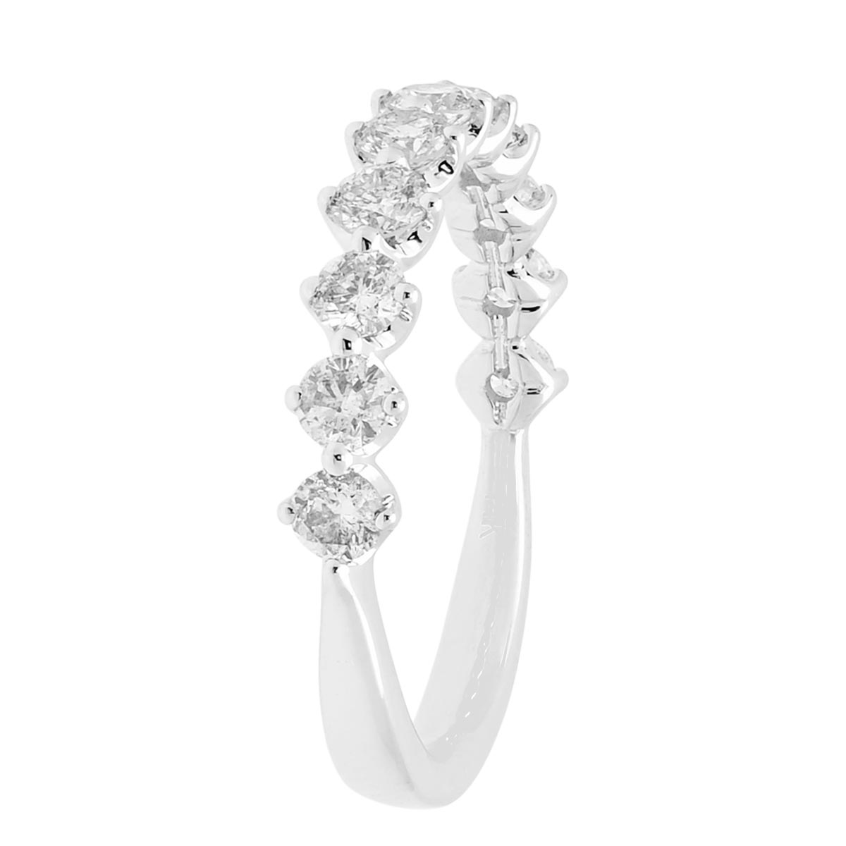 Diamond Wedding Band in 14kt White Gold (3/4ct tw)