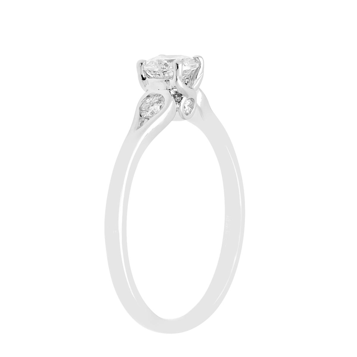 Diamond Engagement Ring in 14kt White Gold (1/2ct tw)