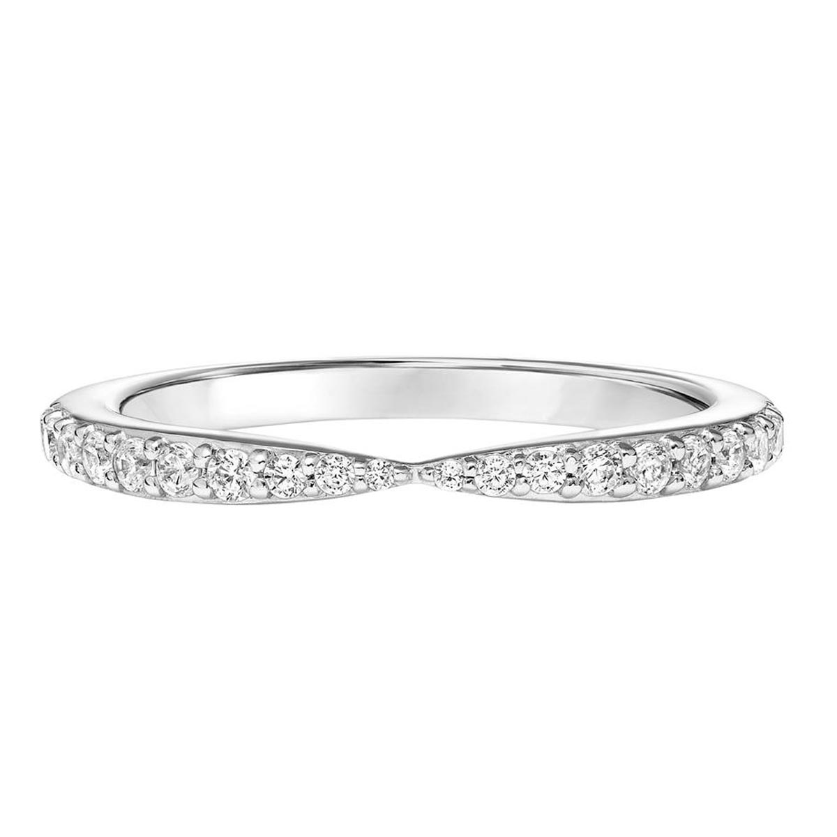 Diamond Band in 14kt White Gold (1/4ct tw)