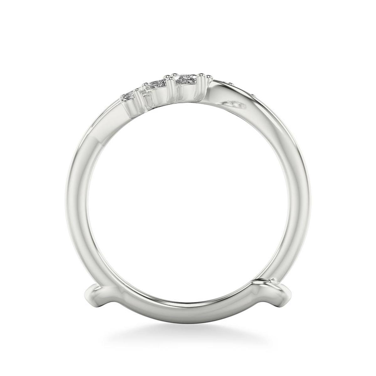 Artcarved Marquise Diamond Insert in 14kt White Gold (1/4ct tw)