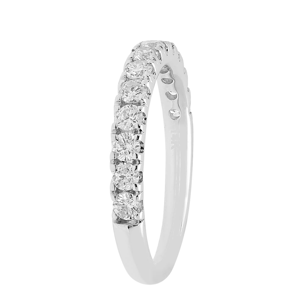 Diamond Wedding Band in 14kt White Gold (3/4ct tw)