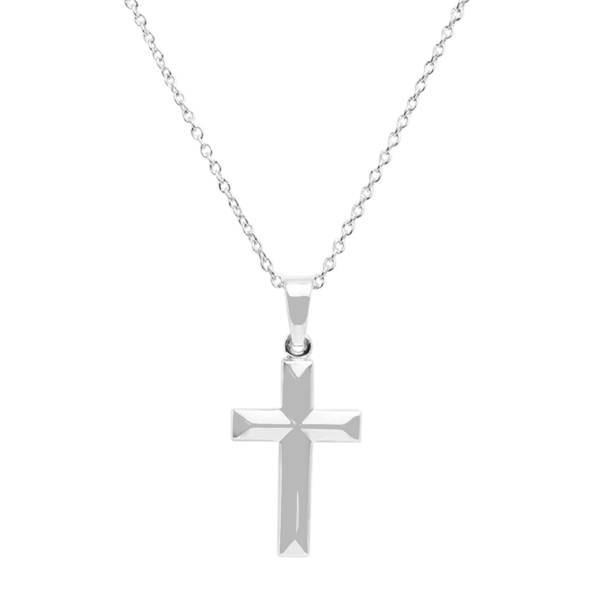 Cross Necklace in Sterling Silver