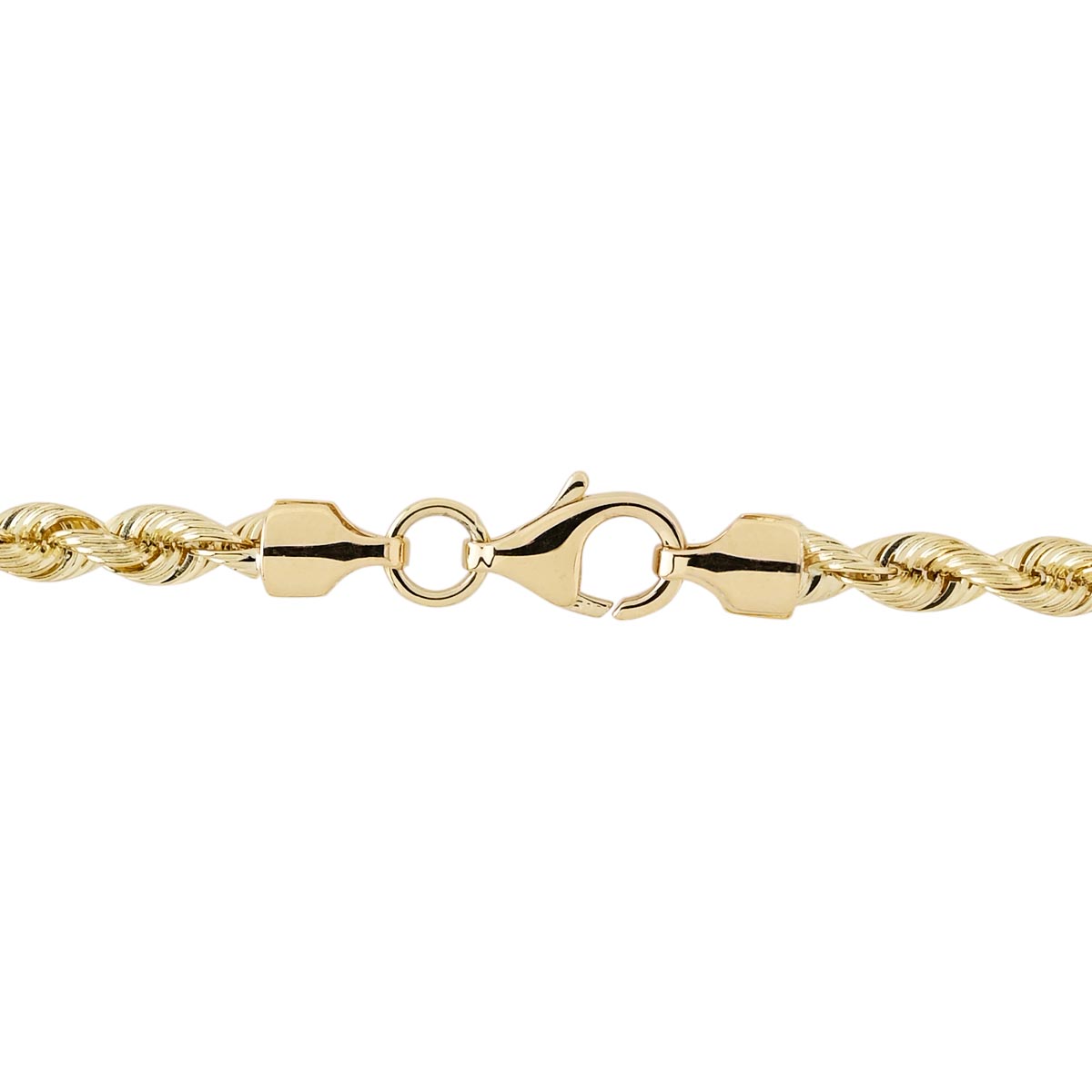 Silk Rope Chain in 14kt Yellow Gold (20 inches and 3.7mm wide)