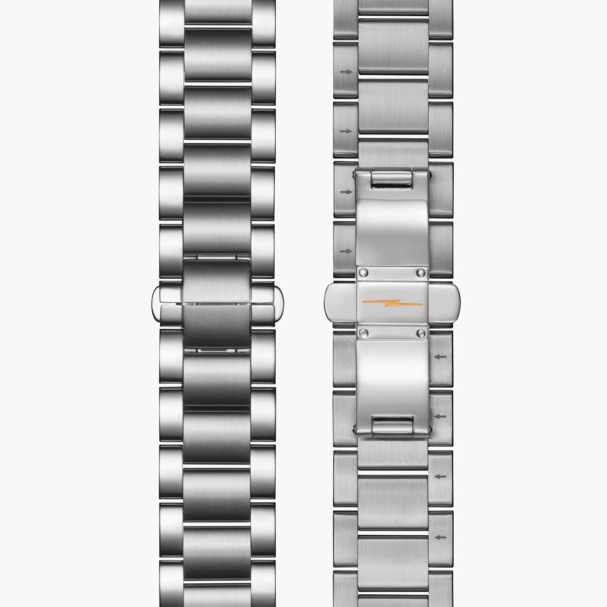 Shinola Runwell Mens Chronograph Watch with Black Dial and Stainless Steel Bracelet (quartz movement)