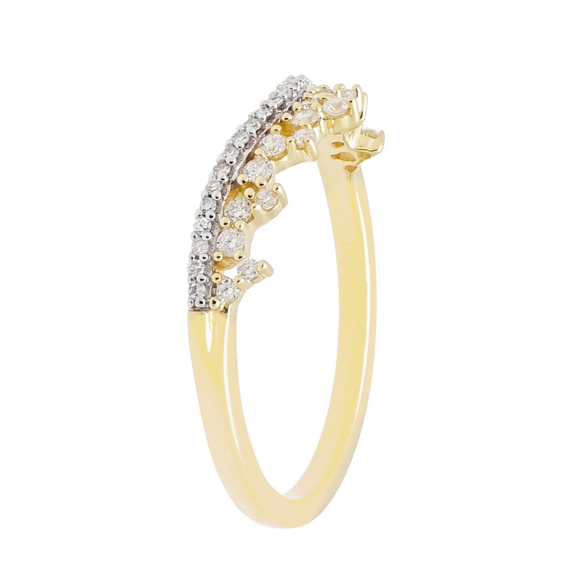 Diamond Band in 14kt Yellow Gold (1/5ct tw)