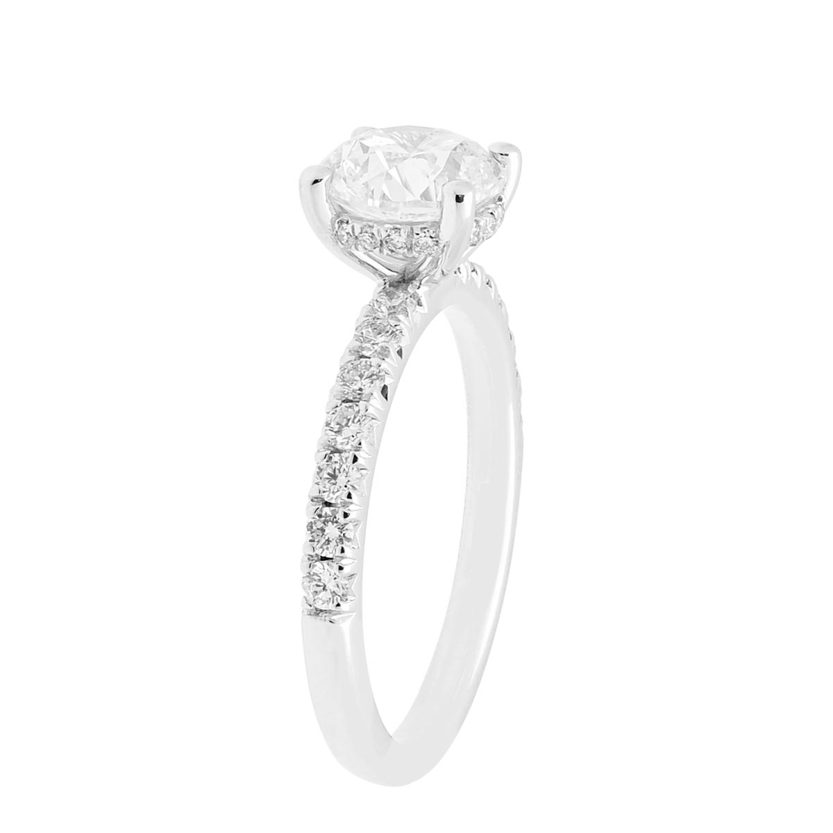 Diamond Engagement Ring in 14kt White Gold (1 7/8ct tw)