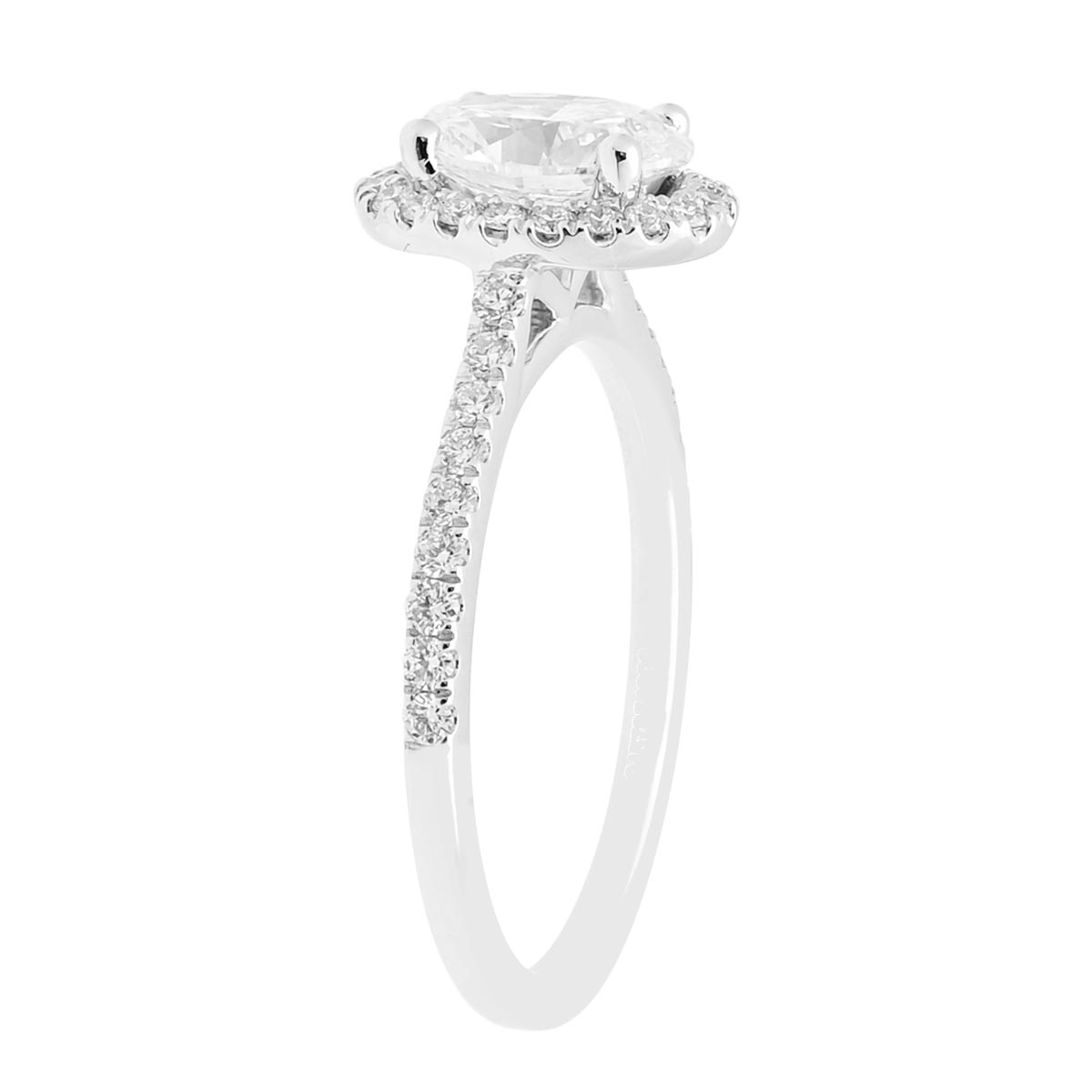 Forevermark Diamond Engagement Ring in 14kt White Gold (1 1/3ct tw)