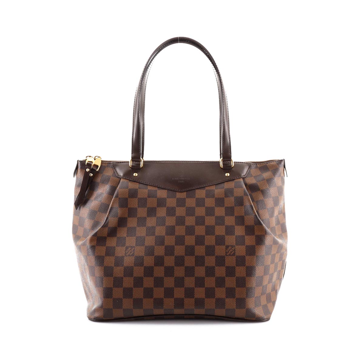 Pre Owned Louis Vuitton Damier Ebene GM Canvas Westminster Handbag