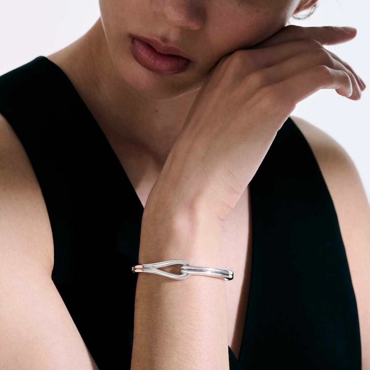 John Hardy Surf Bangle Bracelet in Sterling Silver
