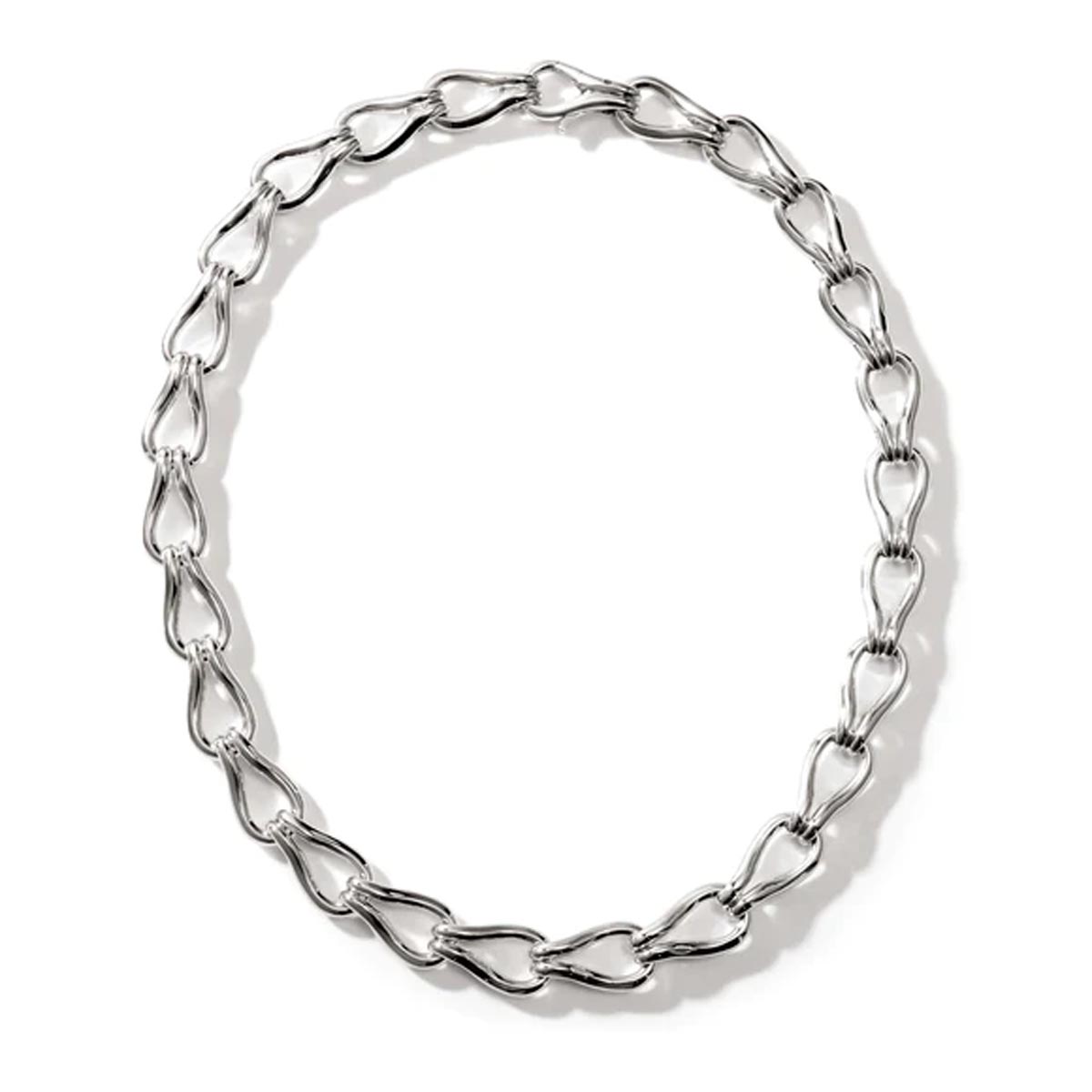 John Hardy Surf Necklace in Sterling Silver