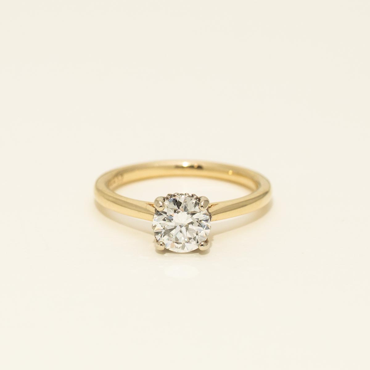 Diamond Engagement Ring in 14kt Yellow Gold (1ct tw)