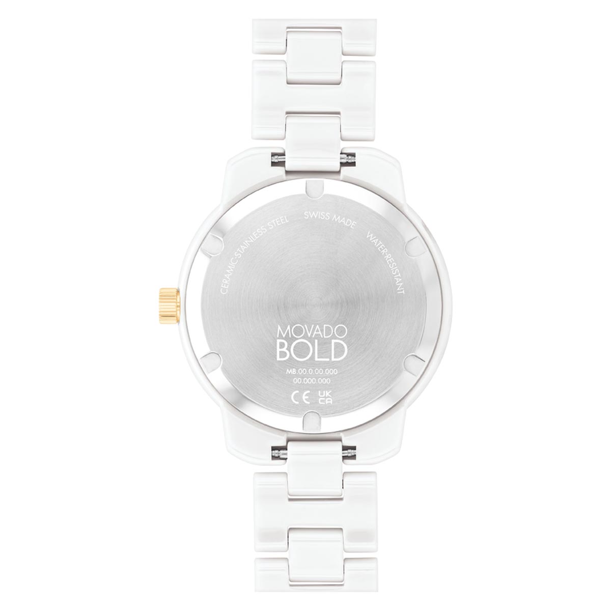 Movado bold hotsell white ceramic watch