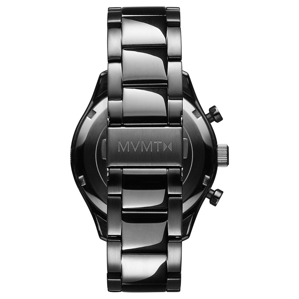 MVMT Airhawk Mens Watch with Gray Dial and Gunmetal Ionic Plated Stainless Steel Bracelet (quartz movement)