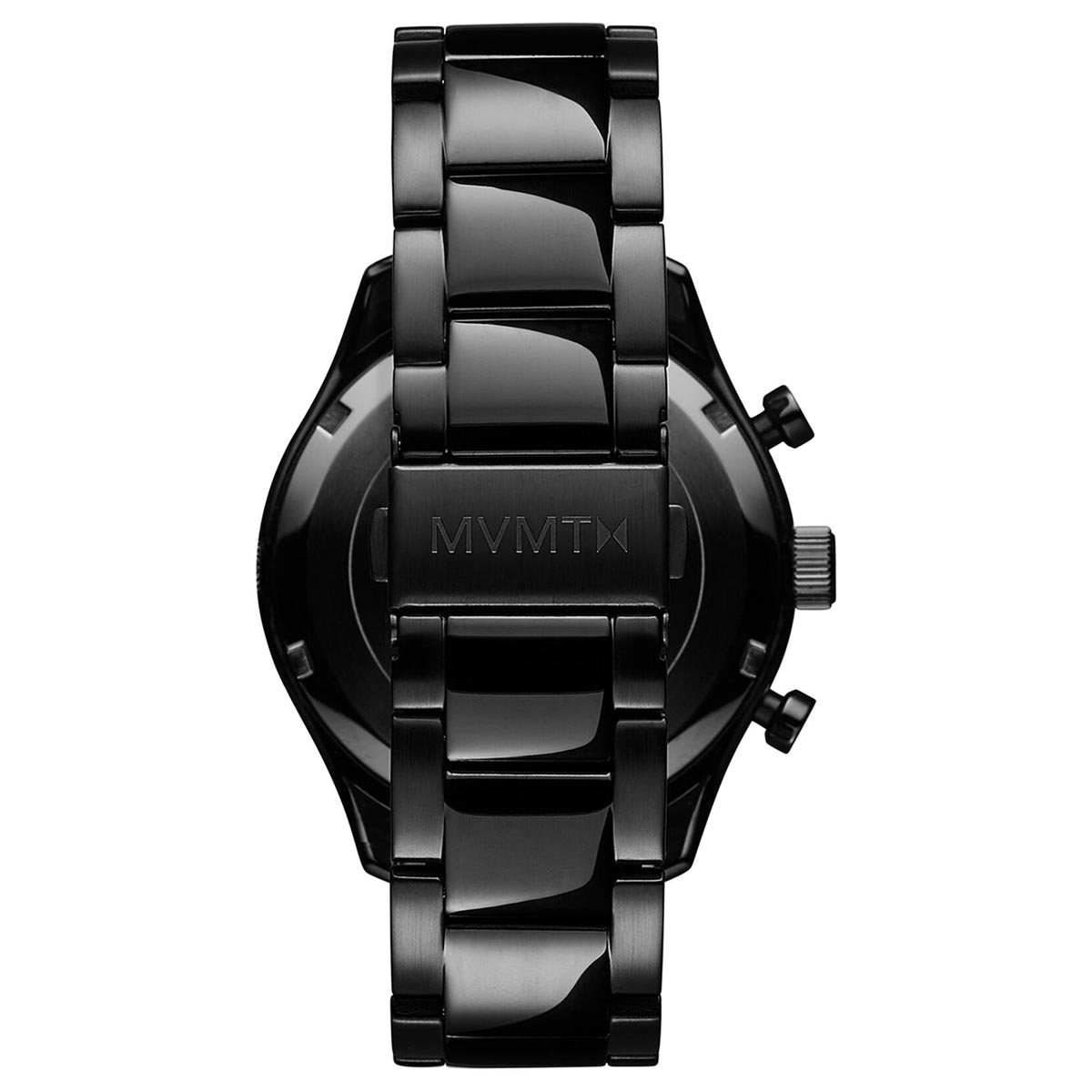 MVMT Airhawk Mens Watch with Black Dial and Black Ionic Plated Stainless Steel Bracelet (quartz movement)