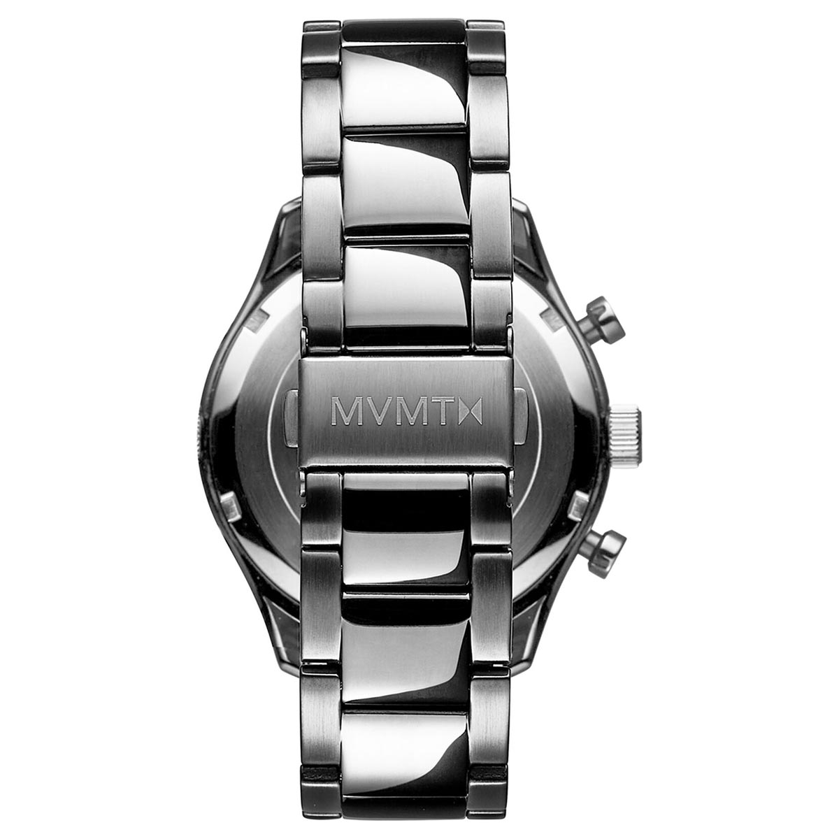 MVMT Airhawk Mens Watch with White Dial and Stainless Steel Bracelet (quartz movement)