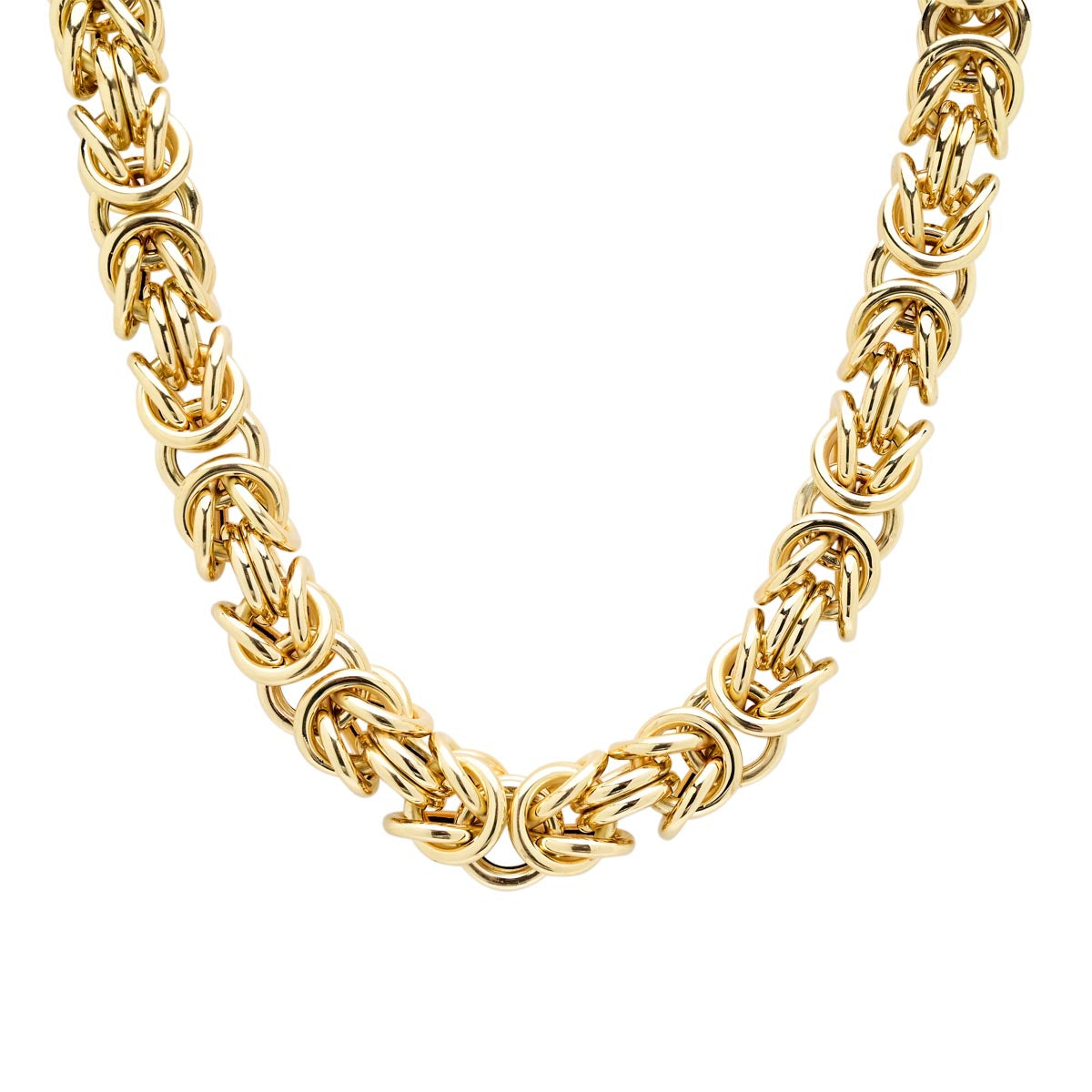 Estate Byzantine Necklace in 14kt Yellow Gold