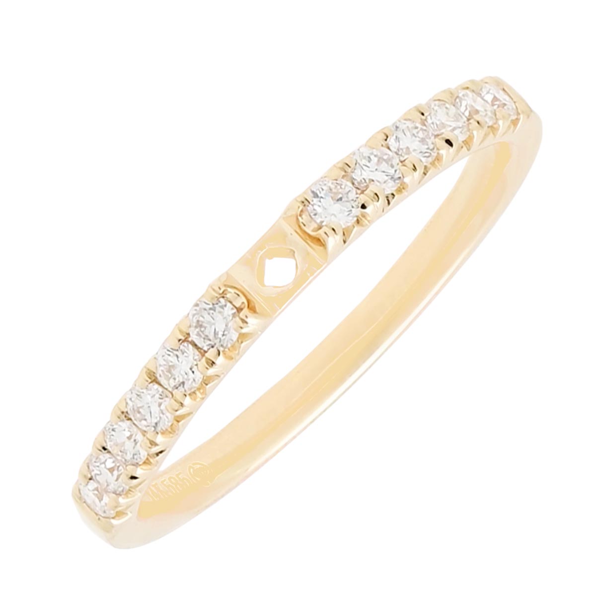 Diamond Engagement Ring Setting in 14kt Yellow Gold (1/4ct tw)