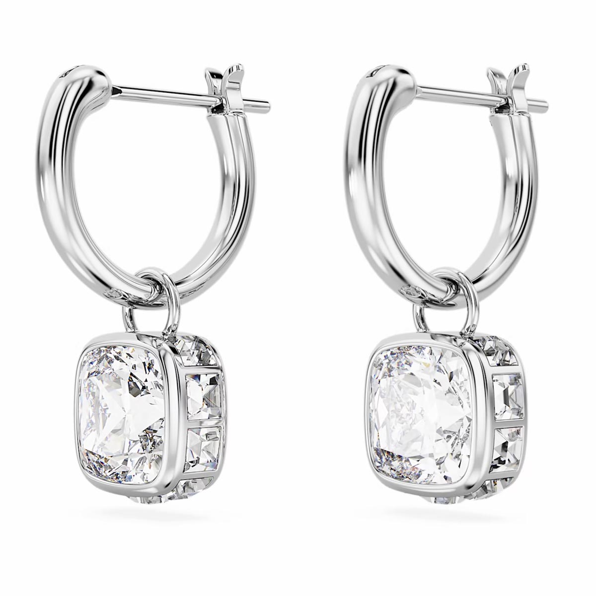 Swarovski Square Cut Stilla Drop Earrings