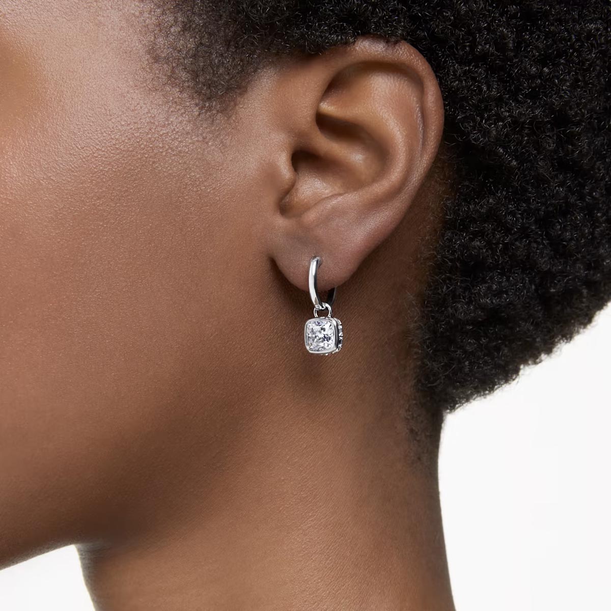 Swarovski Square Cut Stilla Drop Earrings