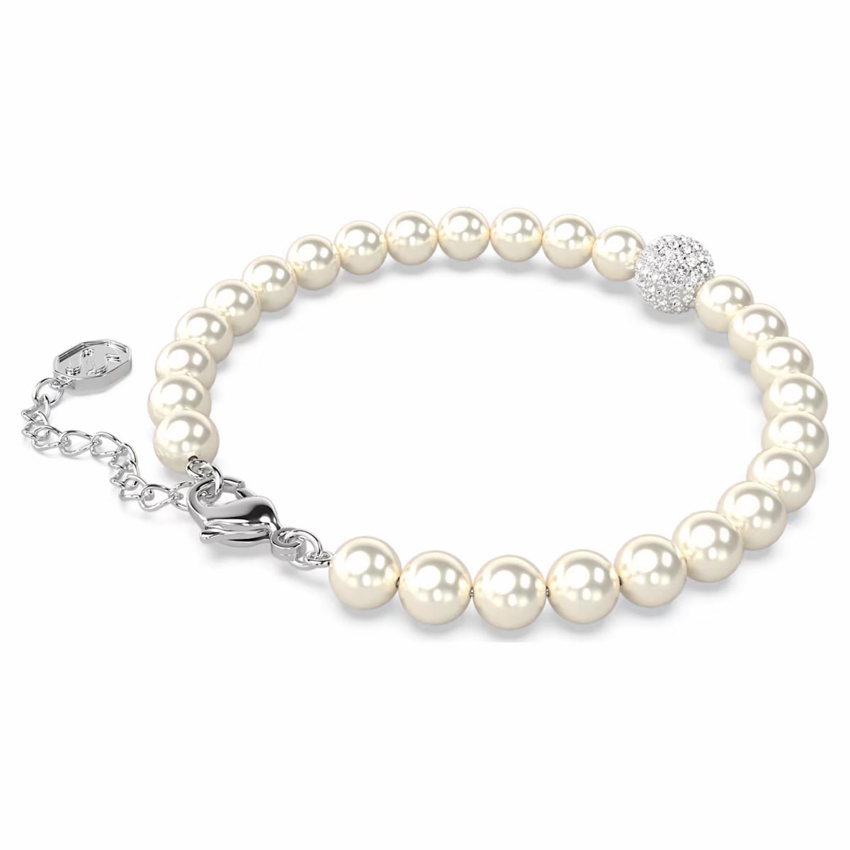 Swarovski Crystal and Pearl Bracelet