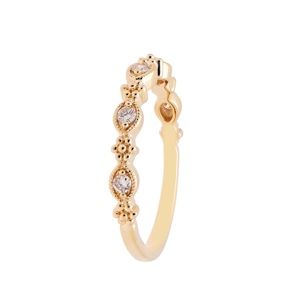 Diamond Fashion Ring in 14kt Yellow Gold (1/7ct tw)