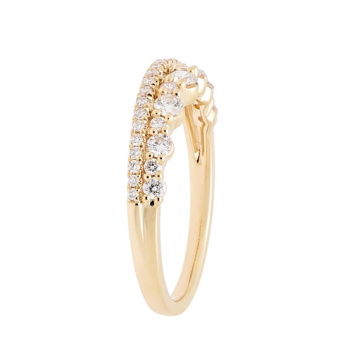 Diamond Wedding Band in 14kt Yellow Gold (1/2ct tw)