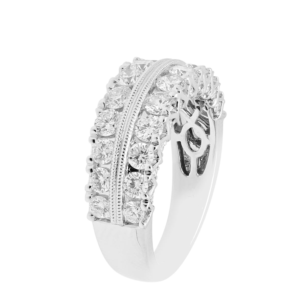 Diamond Fashion Ring in 14kt White Gold (1 3/4ct tw)