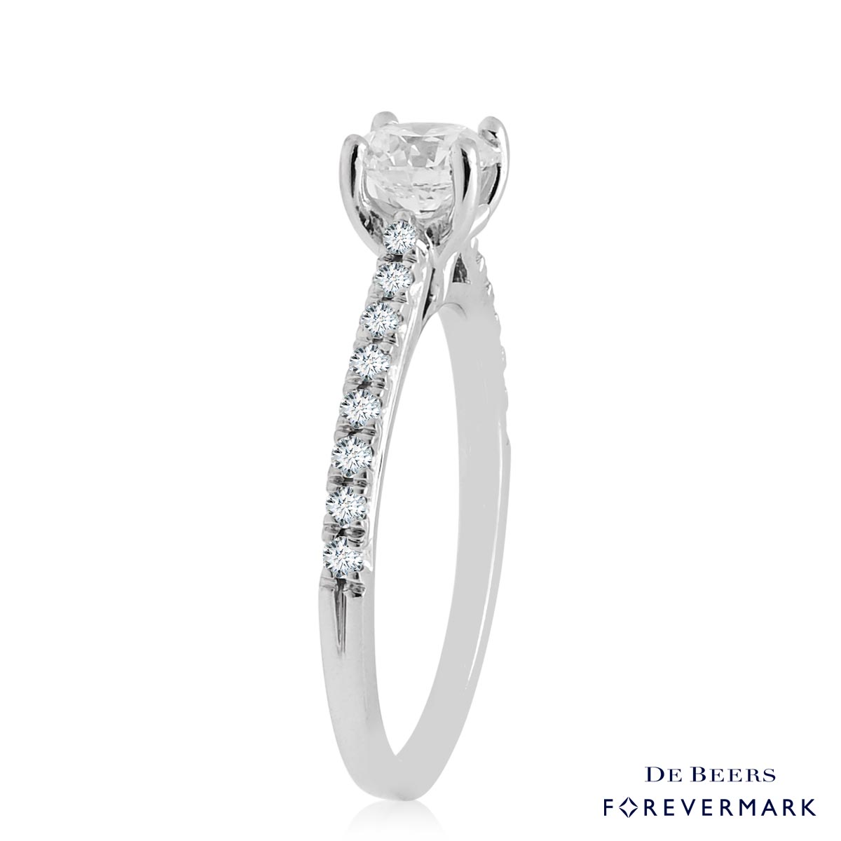 Forevermark Diamond Engagement Ring in 14kt White Gold (1ct tw)