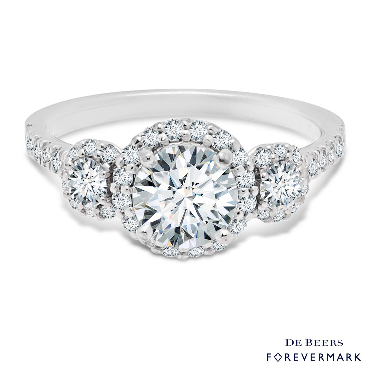 Forevermark Diamond Engagement Ring in 14kt White Gold (1 3/4ct tw)