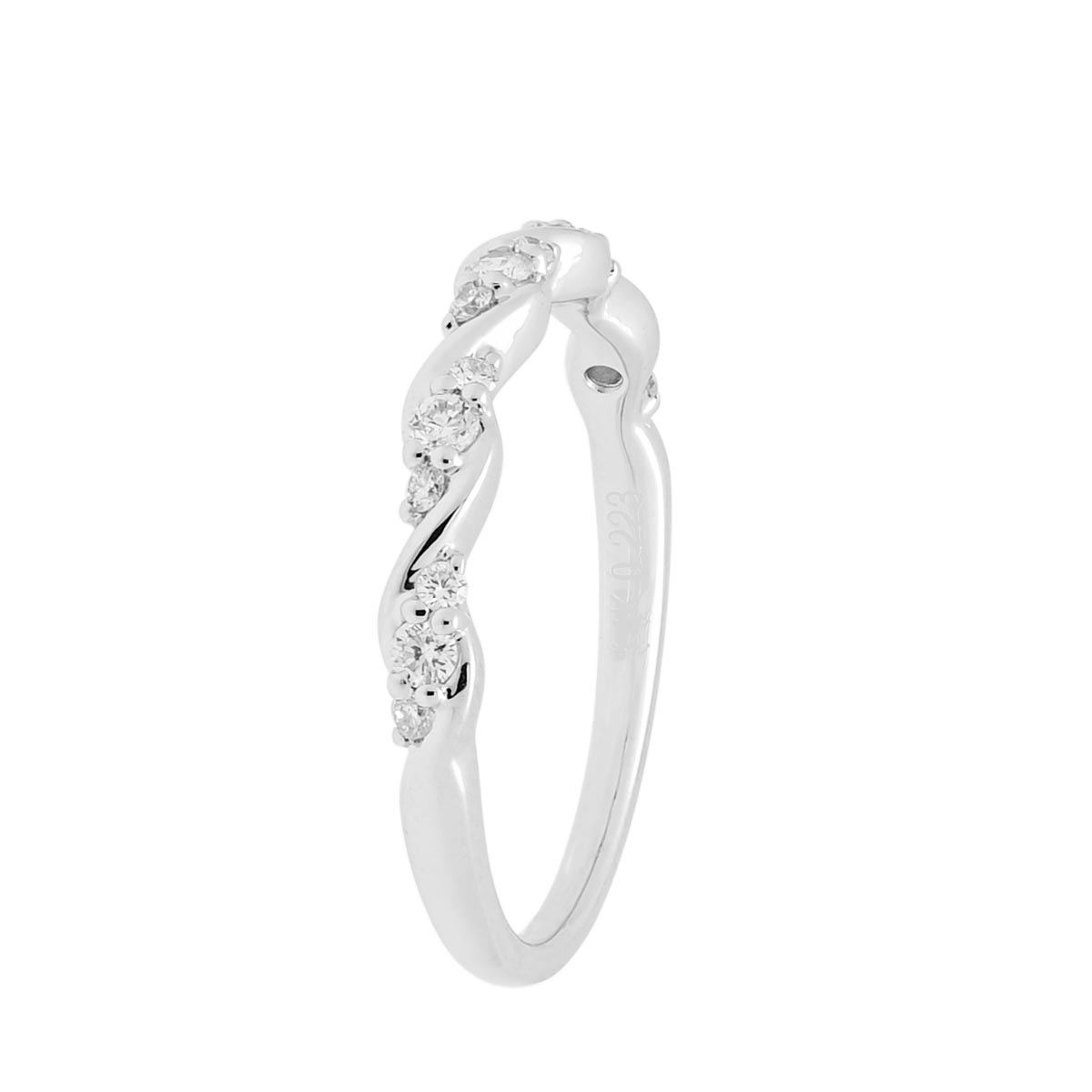 Diamond Wedding Band in 14kt White Gold (1/5ct tw)