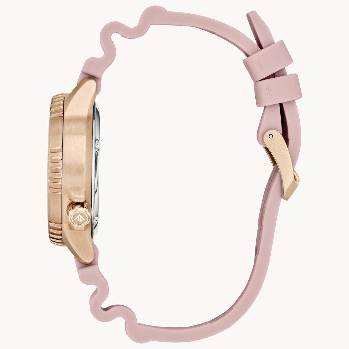 Citizen Promaster Dive Womens Watch with Gray Dial and Pink Polyurethane Strap (eco drive movement)