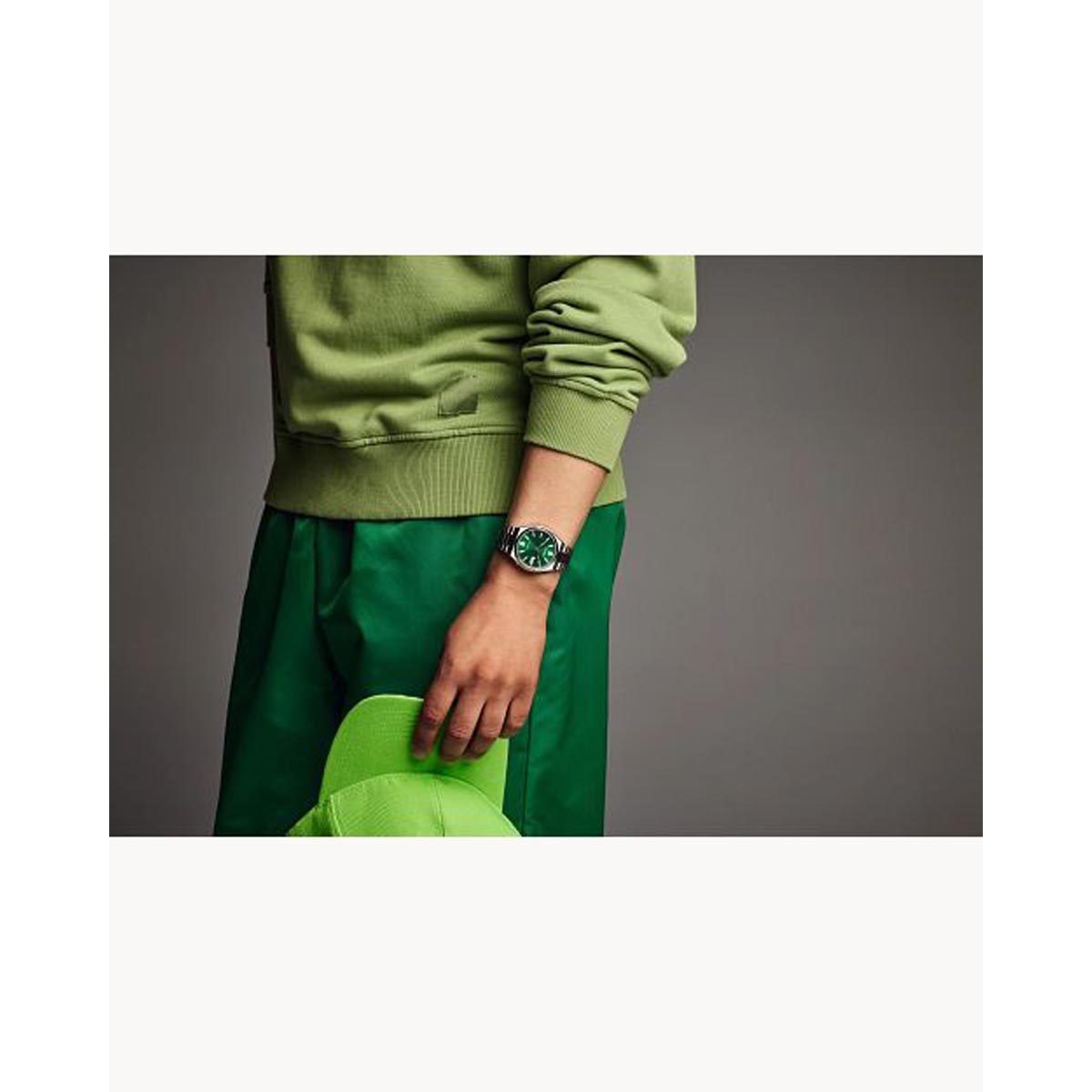 Citizen Tsuyosa Watch with Green Dial and Stainless Steel Bracelet (automatic movement)