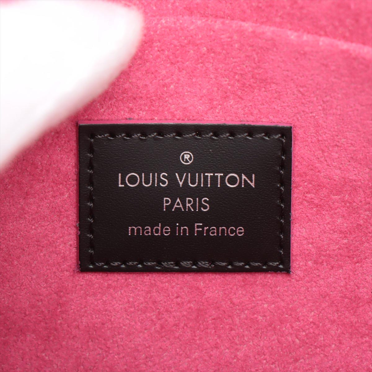Pre Owned Louis Vuitton Felicie Black Epi Leather Pochette Handbag