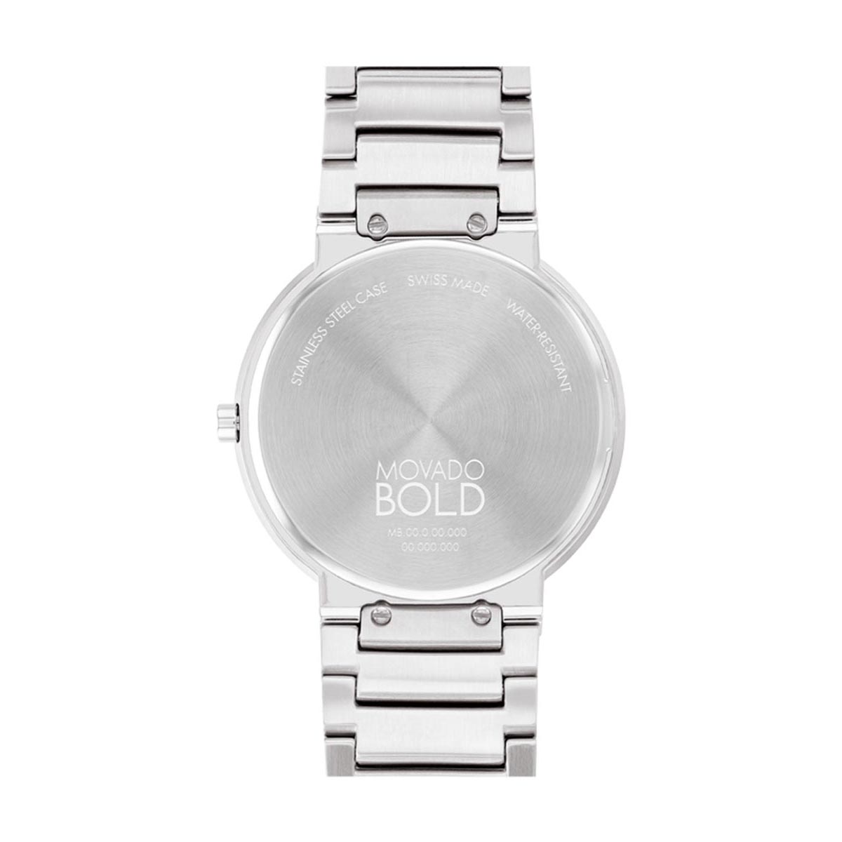 Movado Bold Horizon Mens Watch with Green Dial and Stainless Steel Bracelet (Swiss quartz movement)